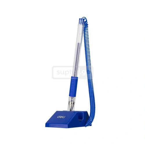 DELI Standing Desk Pen with Blue Design E6791